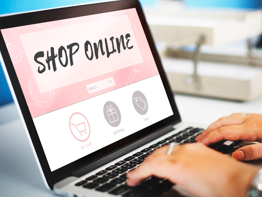 Shop Online Internet Shopping Store Concept