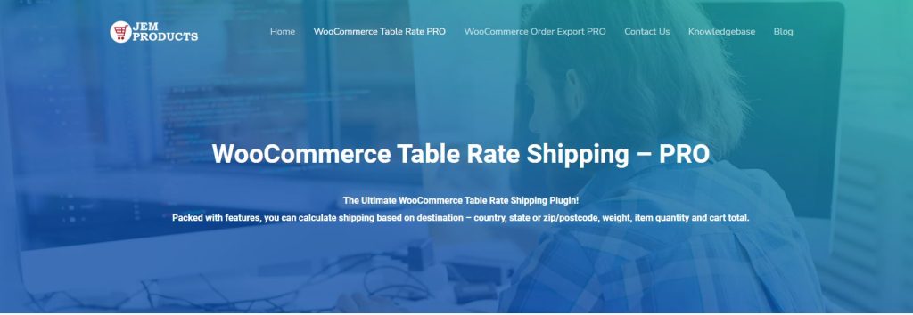 WooCommerce Table Rate Shipping – PRO