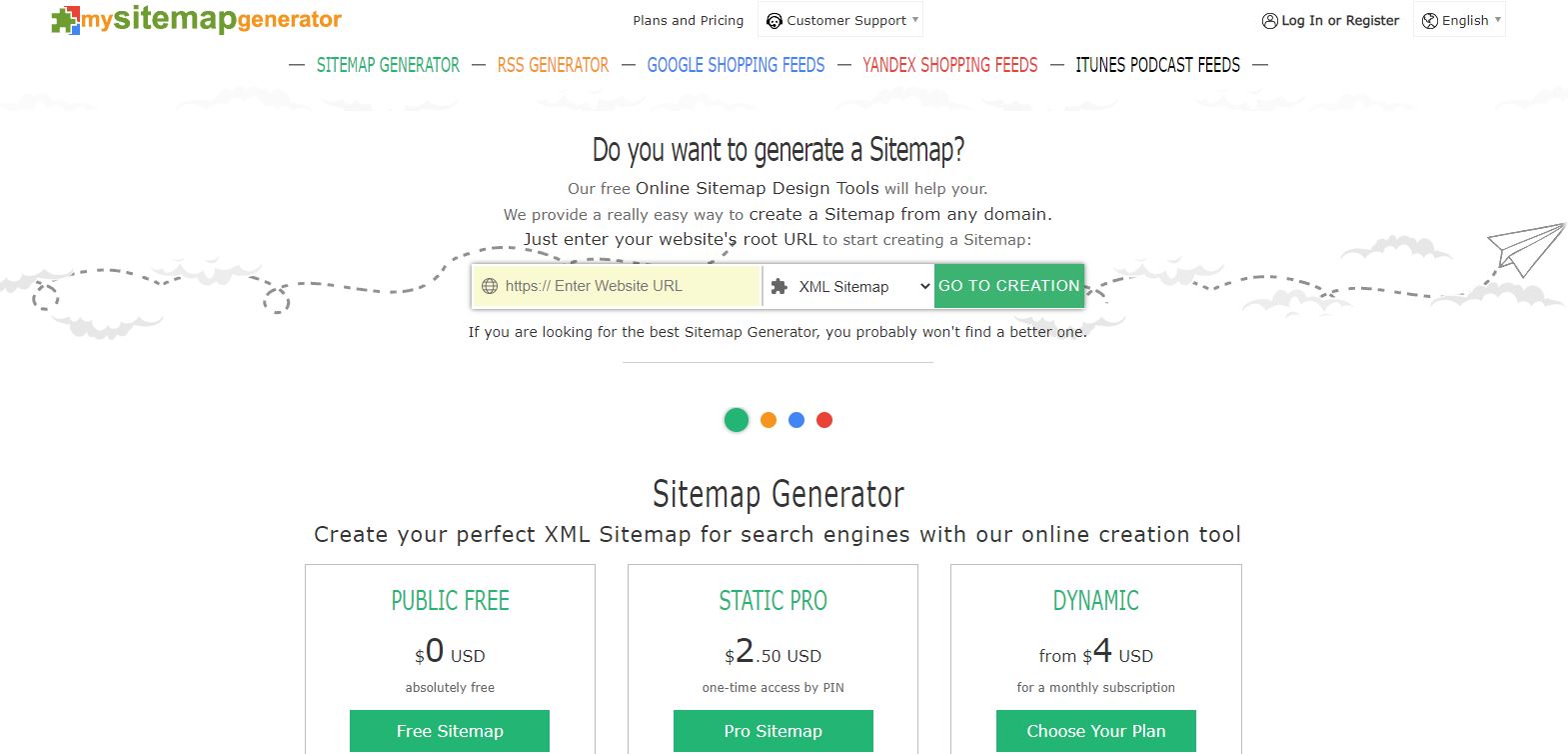 Sitemap Generator