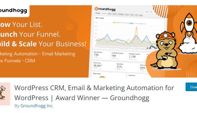 WordPress CRM, Email & Marketing Automation for WordPress