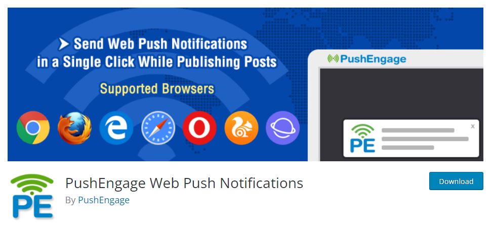 PushEngage Web Push Notifications