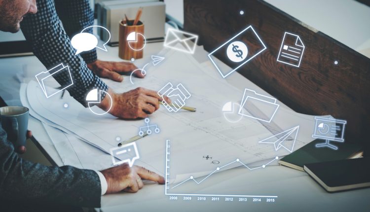 Corporate Management Strategy Solution Branding Concept