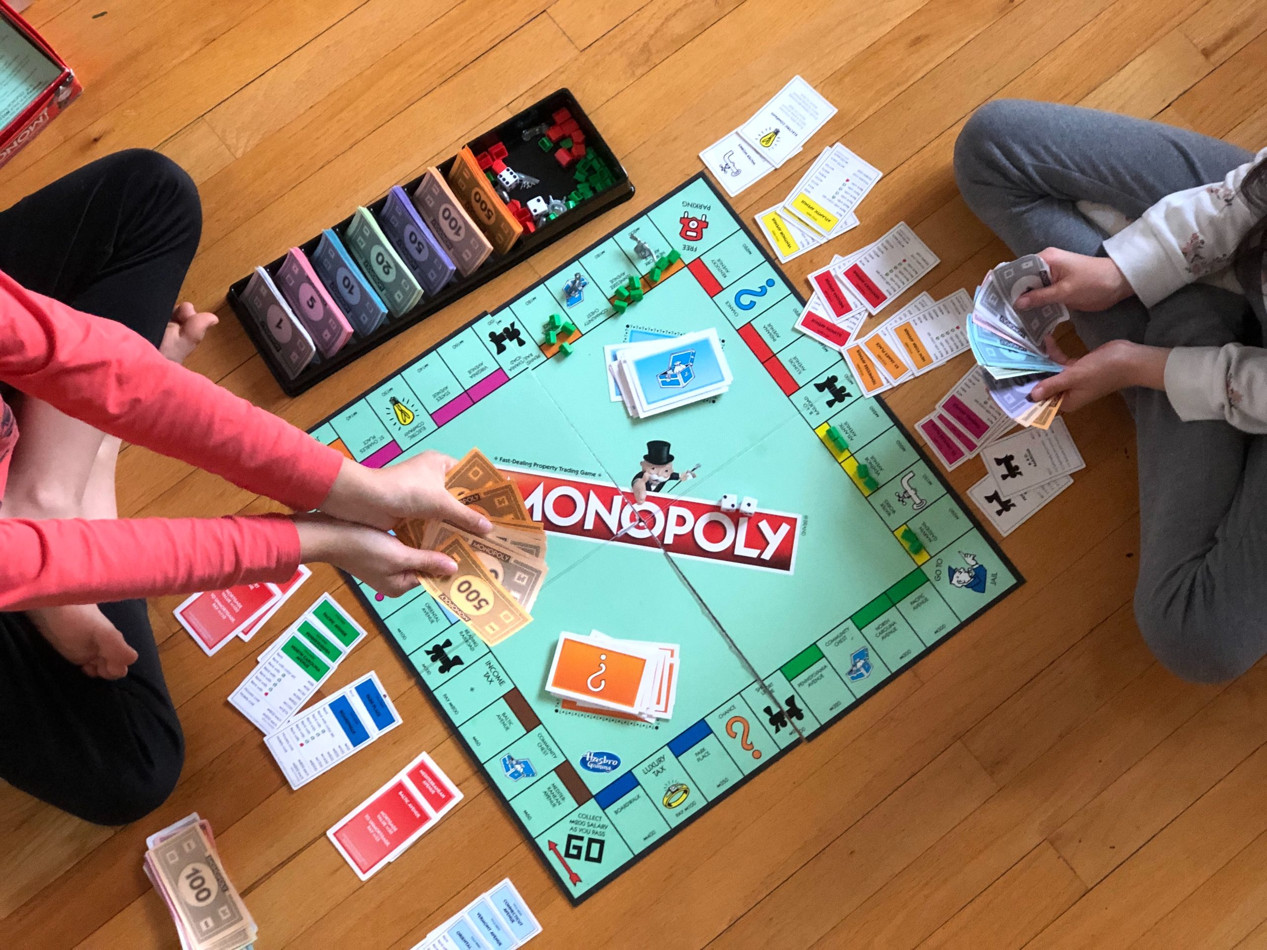monopoly playing